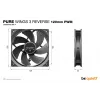 be quiet! Pure Wings 3 120mm | PWM Reverse triple-pack computerbehuizingsventilator 12 cm zwart 3 stuks