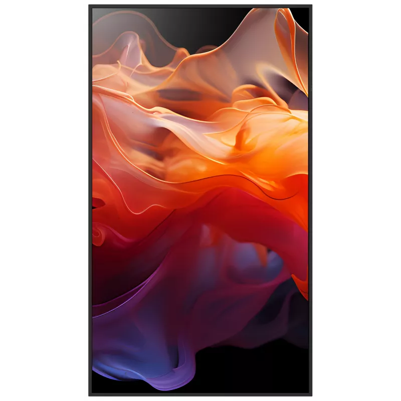 Sharp MultiSync E759 75 inch (190,5 cm) groot formaat display, 4K UHD 3840x2160, IPS, D-LED, 350 cd/m², 16/7, USB-mediaspeler