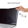 Laptop-schermbescherming DICOTA privacyfilter 2-way zwart universeel
