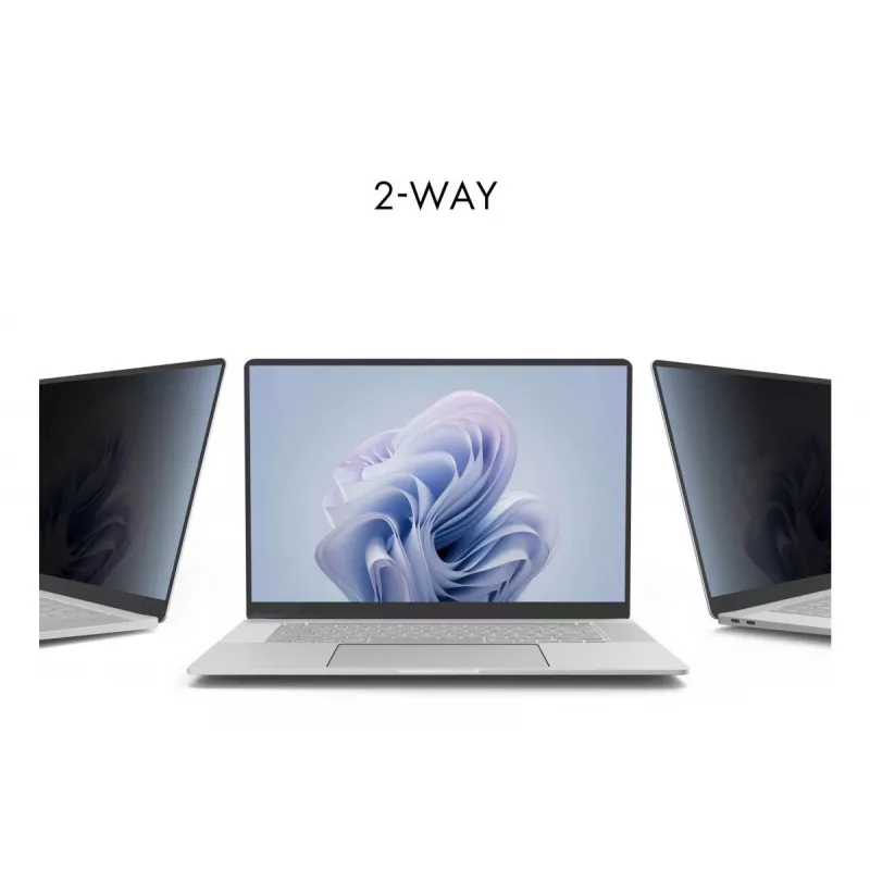 Laptop-schermbescherming DICOTA privacyfilter 2-way zwart universeel