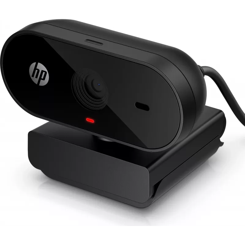 HP 320 FHD-webcam, 1920 x 1080 pixel, Full HD, 30 fps, thuis, USB, zwart