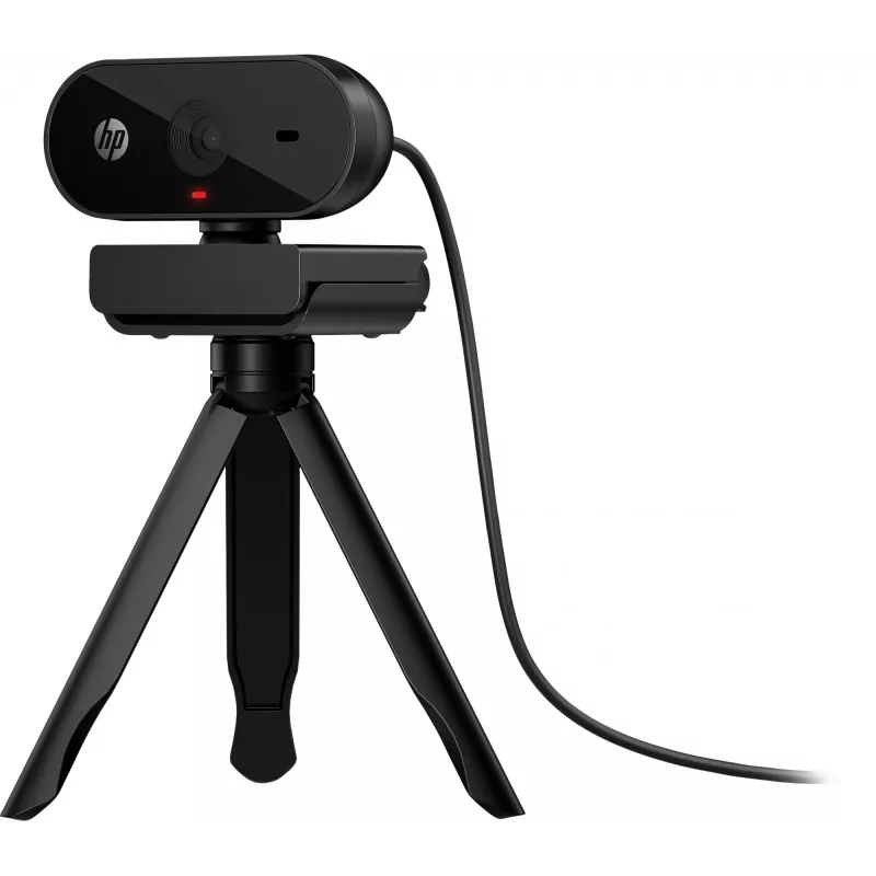 HP 320 FHD-webcam, 1920 x 1080 pixel, Full HD, 30 fps, thuis, USB, zwart
