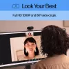 HP 320 FHD-webcam, 1920 x 1080 pixel, Full HD, 30 fps, thuis, USB, zwart