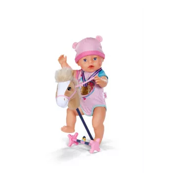 Poppenaccessoireset ZAPF BABY born Hobby Horsing Set voor 43 cm poppen, meerkleurig, vanaf 3 jaar