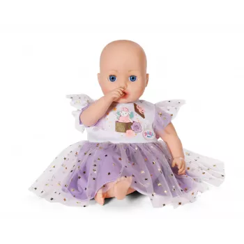 Poppenjurk ZAPF BABY born Lila Tutu-jurk voor 43 cm poppen, stof, meerkleurig, opvouwbaar, leeftijd 3+