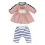 Poppenjurk ZAPF BABY born Jurk Dschungel voor 36 cm poppen, meerkleurig, opvouwbaar, vanaf 1 jaar