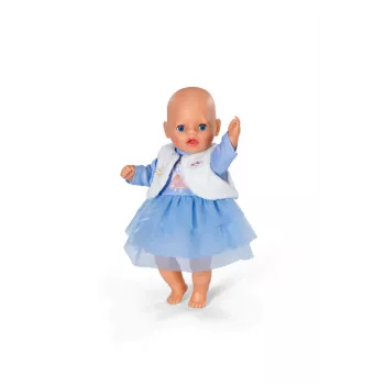 Poppenjurk ZAPF BABY born Winterjurk voor 36 cm poppen, meerkleurig, opvouwbaar, leeftijd 1+