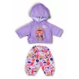 Poppenkledingset ZAPF BABY born Hoodie Outfit voor 43 cm poppen, meerkleurig, aanbevolen leeftijd 3+