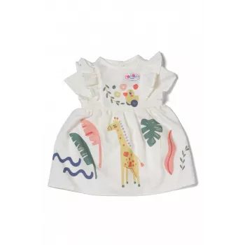 Poppenjurk ZAPF BABY born Giraffe voor 43 cm poppen, meerkleurig, opvouwbaar, vanaf 3 jaar