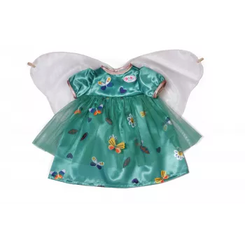 Poppenjurk ZAPF BABY born Feenjurk met vleugels voor 43 cm poppen, meerkleurig, opvouwbaar, voor kinderen vanaf 3 jaar