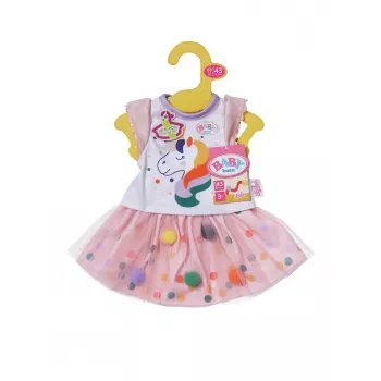 BABY born Tutu-jurk Eenhoorn 43cm poppenjurk