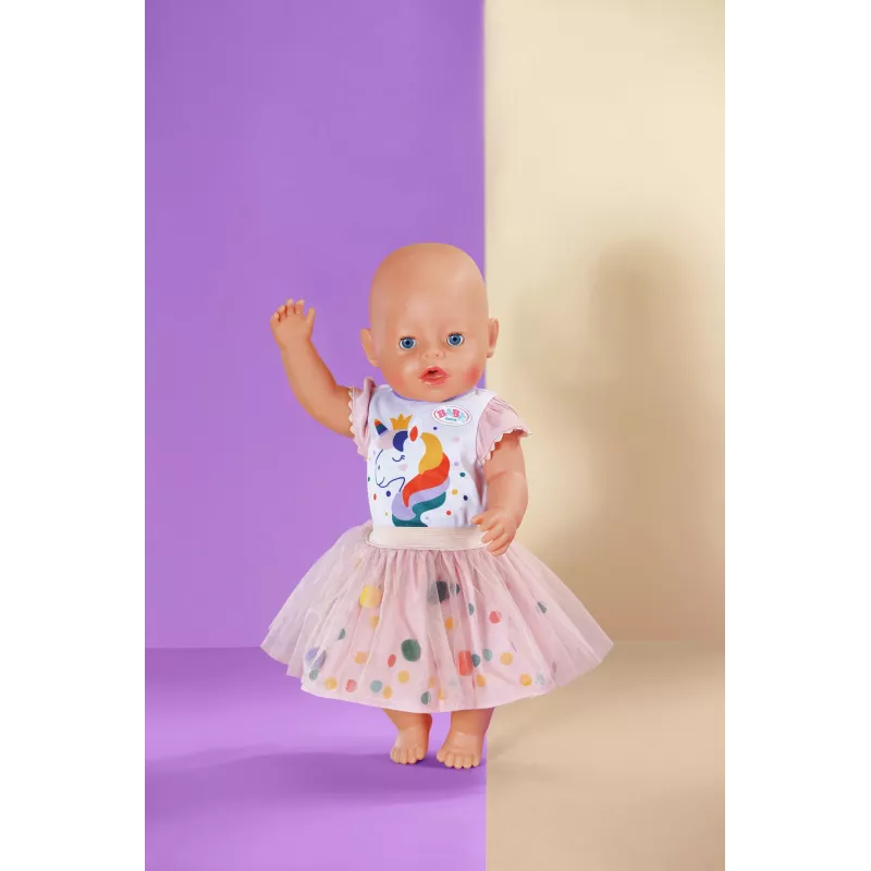 BABY born Tutu-jurk Eenhoorn 43cm poppenjurk