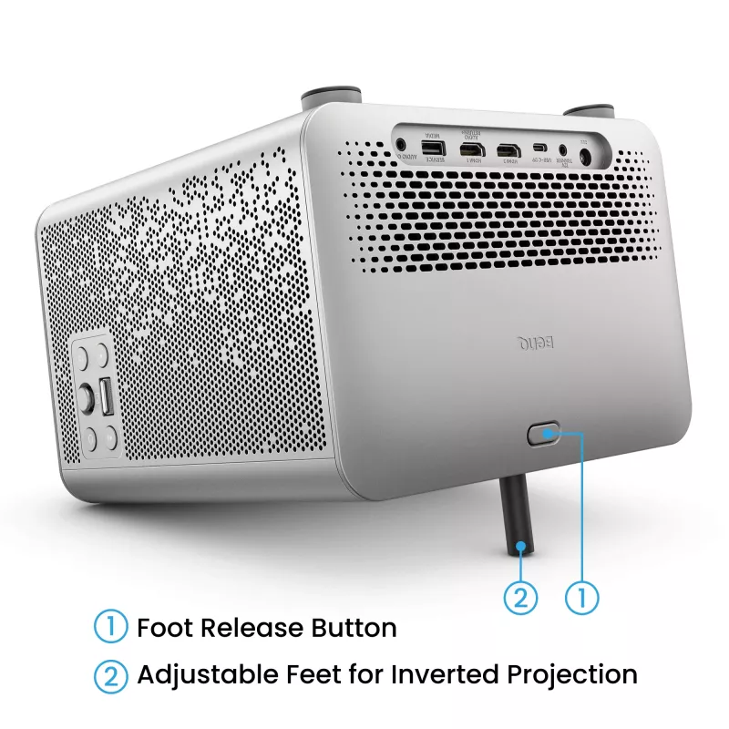 BenQ TK705STi kortafstandprojector — DLP UHD 4K (3840×2160), 3000 ANSI-lumen, LED-lichtbron, 16:9, offset 100 %