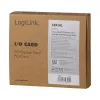 LogiLink PC0031 PCIe-interfacekaart, 2x serieel (COM)