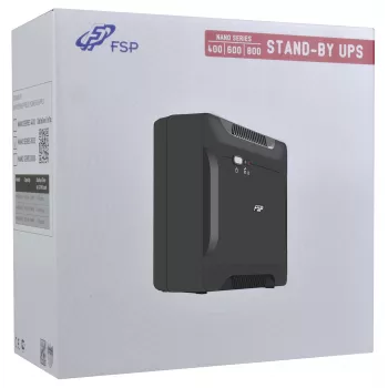 FSP Nano 600 UPS (Uninterruptible Power Supply) standby (offline) 0,6 kVA 360 W 2 AC-uitgangen