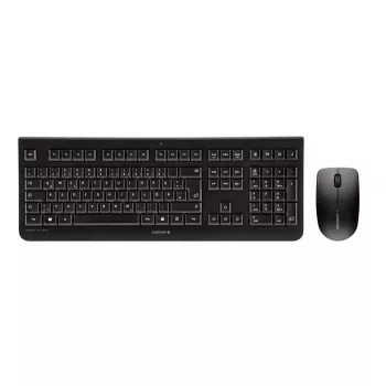 CHERRY DW 3000 toetsenbord muis inbegrepen universeel RF draadloos AZERTY Frans zwart