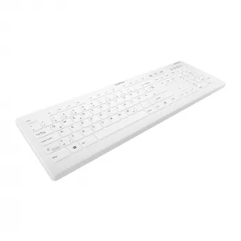 Contour Design Active Key Contour QuickClean medisch toetsenbord afneembare afdekking full-size draadloos wit DE C8112