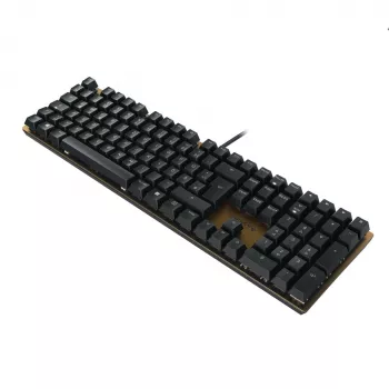 CHERRY KC 200 MX toetsenbord universeel USB QWERTZ Duits zwart, brons