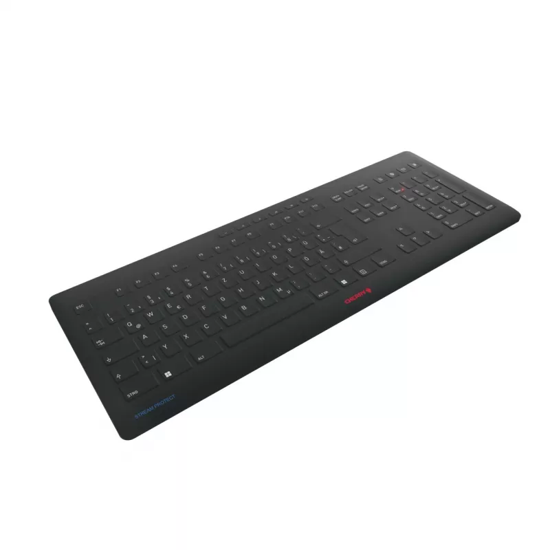 Contour Design Stream toetsenbord universeel RF draadloos + USB QWERTZ Duits zwart