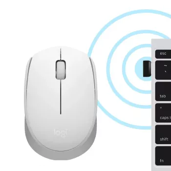 LOGITECH M171 draadloze muis off white Emea