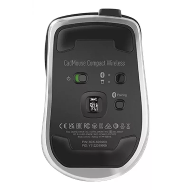 Muis 3Dconnexion CadMouse Compact draadloos USB‑C