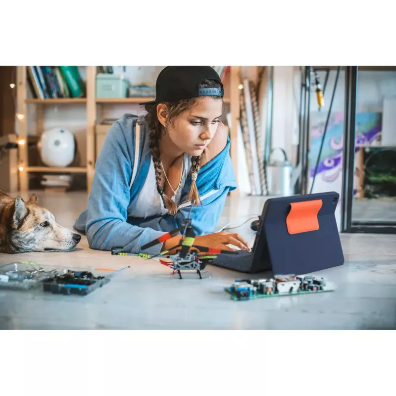 LOGITECH Rugged Combo 3 Touch - blauw - QWERTZ DE - EMEA