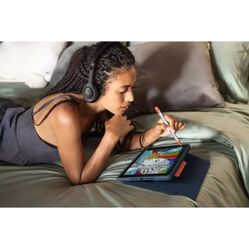 LOGITECH Rugged Combo 3 Touch - blauw - QWERTZ DE - EMEA