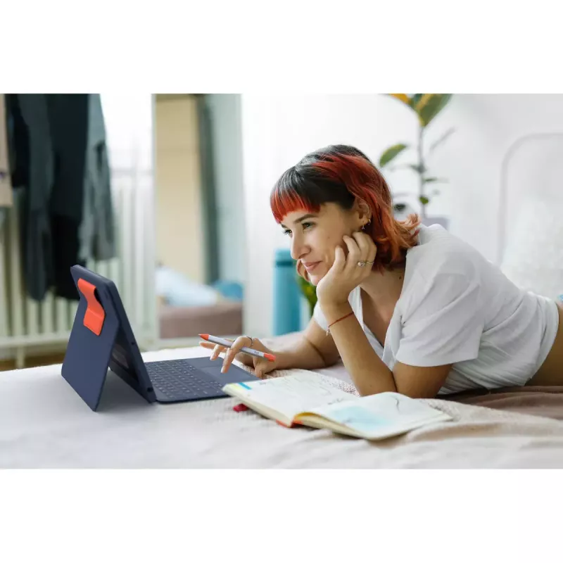 LOGITECH Rugged Combo 3 Touch - blauw - QWERTZ DE - EMEA