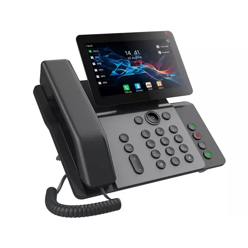 Fanvil V66 IP-telefoon, SIP, PoE, Gigabit, USB, Bluetooth, Wi-Fi