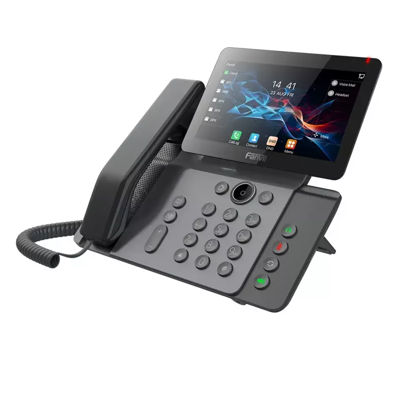 Fanvil V66 IP-telefoon, SIP, PoE, Gigabit, USB, Bluetooth, Wi-Fi