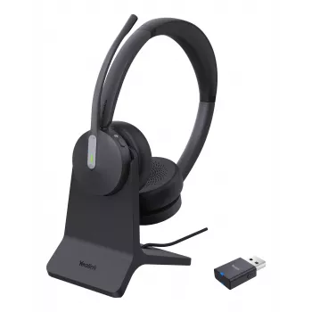 Yealink WH64 Hybrid Dual met oplaadstation Teams-headset