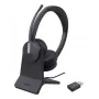Yealink WH64 Hybrid Dual met oplaadstation Teams-headset
