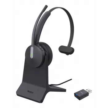 Yealink WH64 Hybrid Mono met laadstation Teams-headset