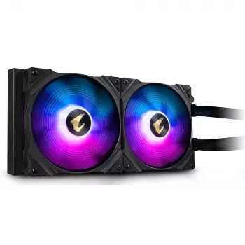 GIGABYTE AORUS WATERFORCE 280 processor all-in-one-vloeistofkoeler zwart