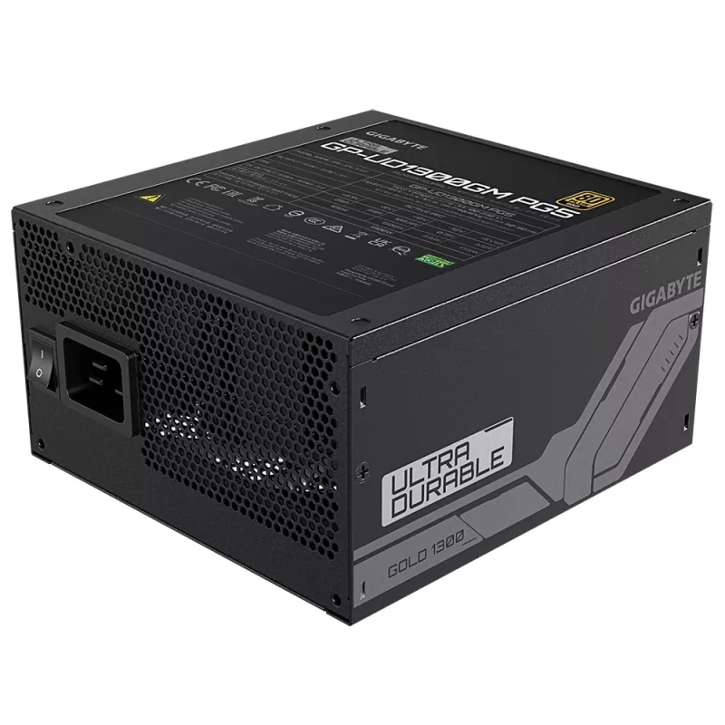 GIGABYTE UD1300GM PG5 voeding 1300 W 20+4 pin ATX ATX zwart