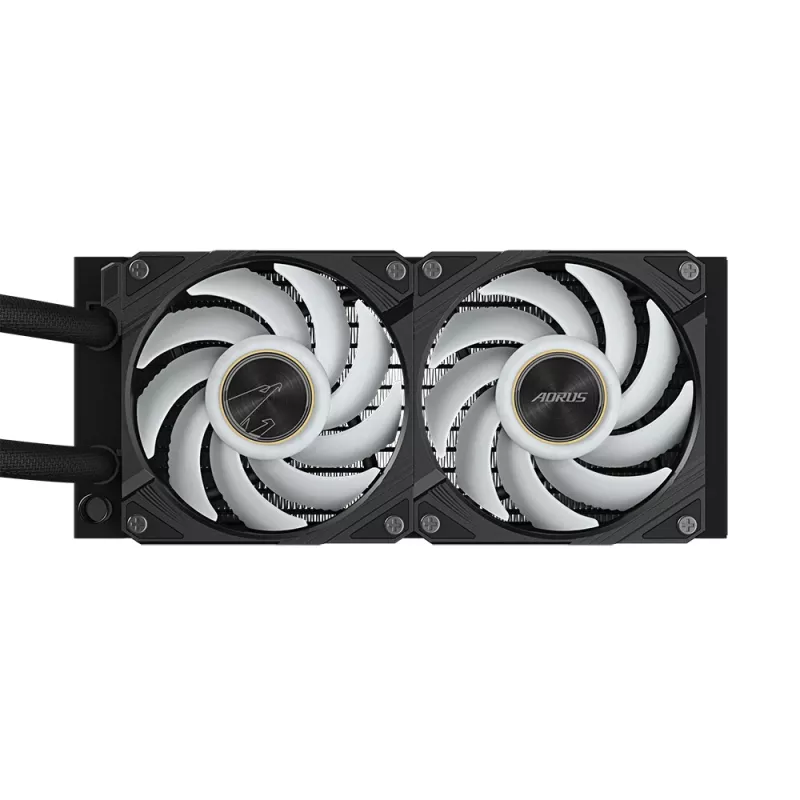 All-in-one-vloeistofkoeler GIGABYTE AORUS WATERFORCE X II 240 2x120mm ARGB-ventilator