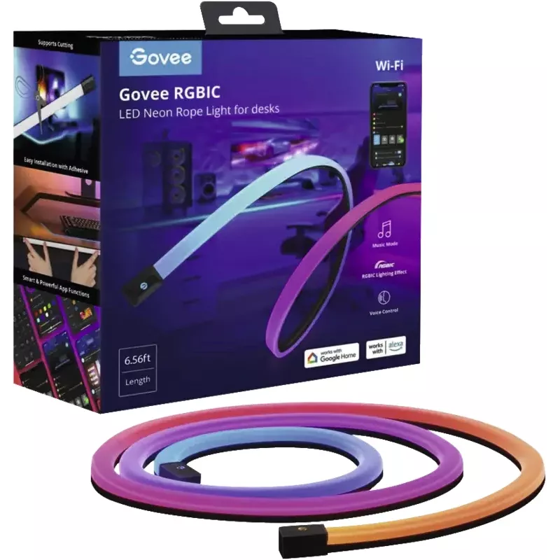 Smart strip light Govee H61C2 — meerkleurige LED-strip, 36 W, 2,0 m