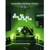 Smart verlichtingsset Govee H6608 — WLAN/Bluetooth, zwart, meerkleurig, 3 stuks, 1,5 m kabel