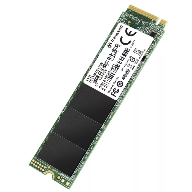 TRANSCEND SSD 110s 1TB M.2 2280 NVMe PCI-E GEN3 x4 dubbelzijdig