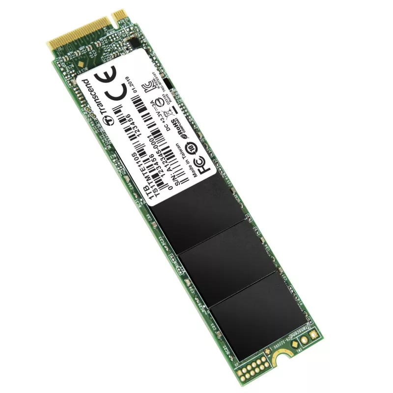 TRANSCEND SSD 110s 1TB M.2 2280 NVMe PCI-E GEN3 x4 dubbelzijdig