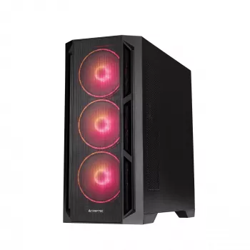 Chieftec pc-behuizing GA-01B-L-OP APEX LUMO midi tower zwart