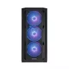 Chieftec pc-behuizing GA-01B-L-OP APEX LUMO midi tower zwart