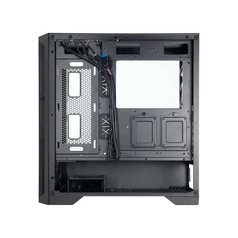 Chieftec pc-behuizing GA-01B-L-OP APEX LUMO midi tower zwart