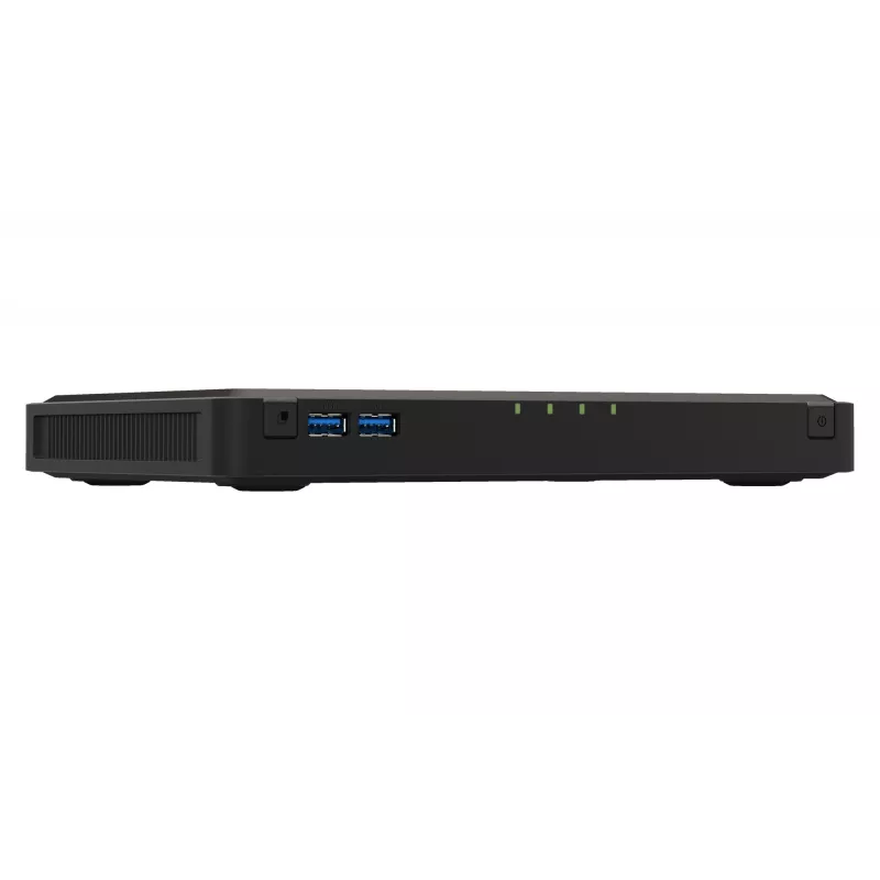 QNAP TBS-464 NAS desktop Intel® Celeron® N5105 8 GB DDR4 0 TB QNAP Turbo System zwart