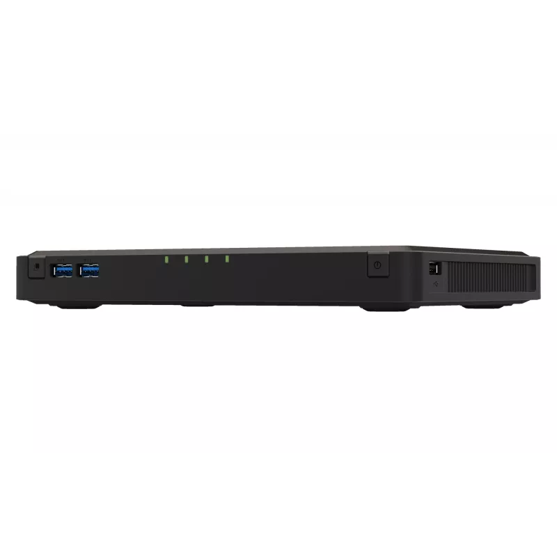 QNAP TBS-464 NAS desktop Intel® Celeron® N5105 8 GB DDR4 0 TB QNAP Turbo System zwart