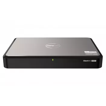 QNAP HS-264 NAS desktop Intel® Celeron® N5105 8 GB 0 TB QNAP Turbo System zwart