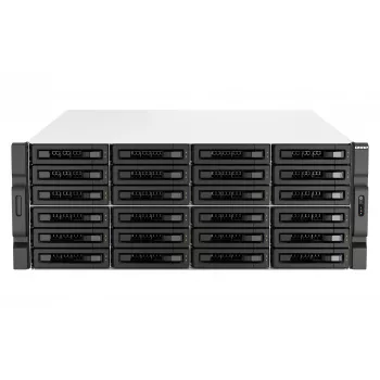 QNAP TS-H3087XU-RP NAS rack (4U) Intel Xeon E E-2378 64 GB DDR4 0 TB QuTS hero Black, wit