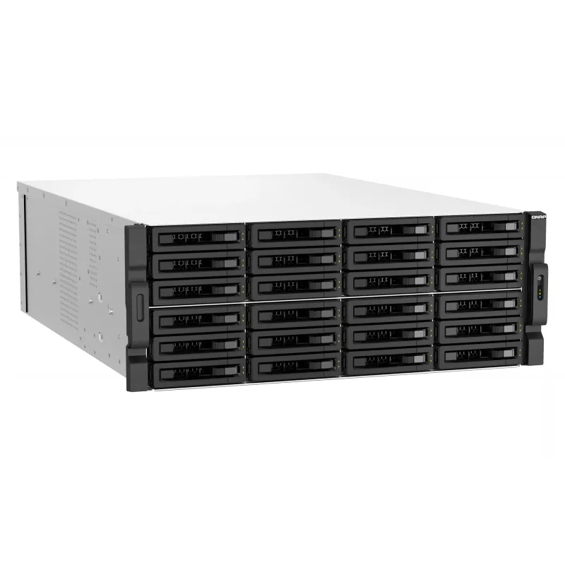QNAP TS-H3087XU-RP NAS rack (4U) Intel Xeon E E-2378 64 GB DDR4 0 TB QuTS hero Black, wit