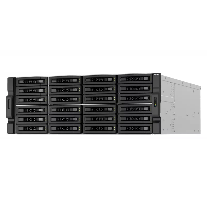 QNAP TS-H3087XU-RP NAS rack (4U) Intel Xeon E E-2378 64 GB DDR4 0 TB QuTS hero Black, wit