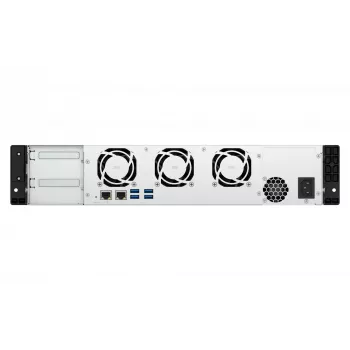 QNAP TS-855EU-8G NAS/opslagserver rack (2U) Intel Atom® C5125 8 GB DDR4 0 TB QuTS hero Black
